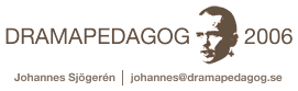 Dramapedagog Johannes Sj�ger�n